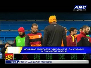Mourinho forecasts tight game vs. Galatasaray