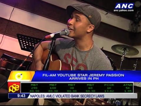 Fil-Am YouTube star Jeremy Passion arrives in PH