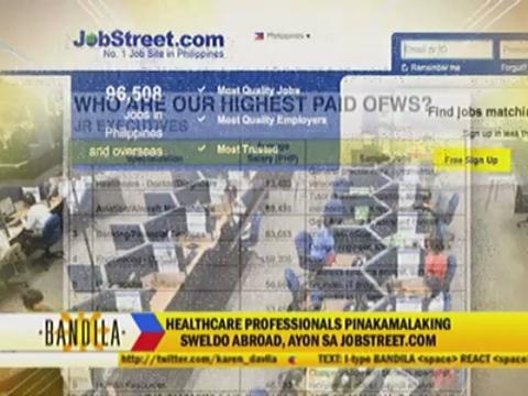 What are the top paying jobs abroad?