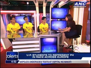 UP students to represent PH in race across Europe