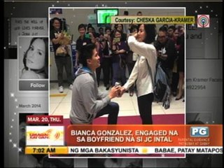 WATCH: JC Intal's proposal to Bianca Gonzalez