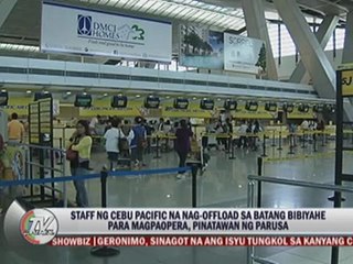 Cebu Pacific sanctions employee for offloading ill boy