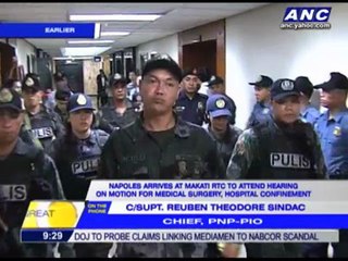 Napoles asks Makati court to allow her surgery