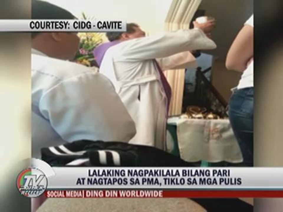 Fake priest nabbed in Cavite
