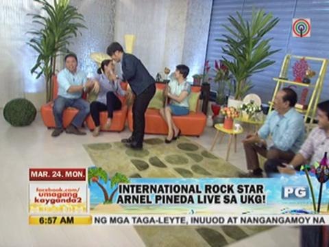 Arnel Pineda performs on 'UKG'