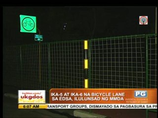 MMDA provides two new bike lanes along EDSA