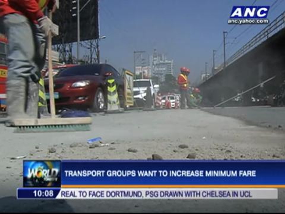 Transport groups want to increase minimum fare