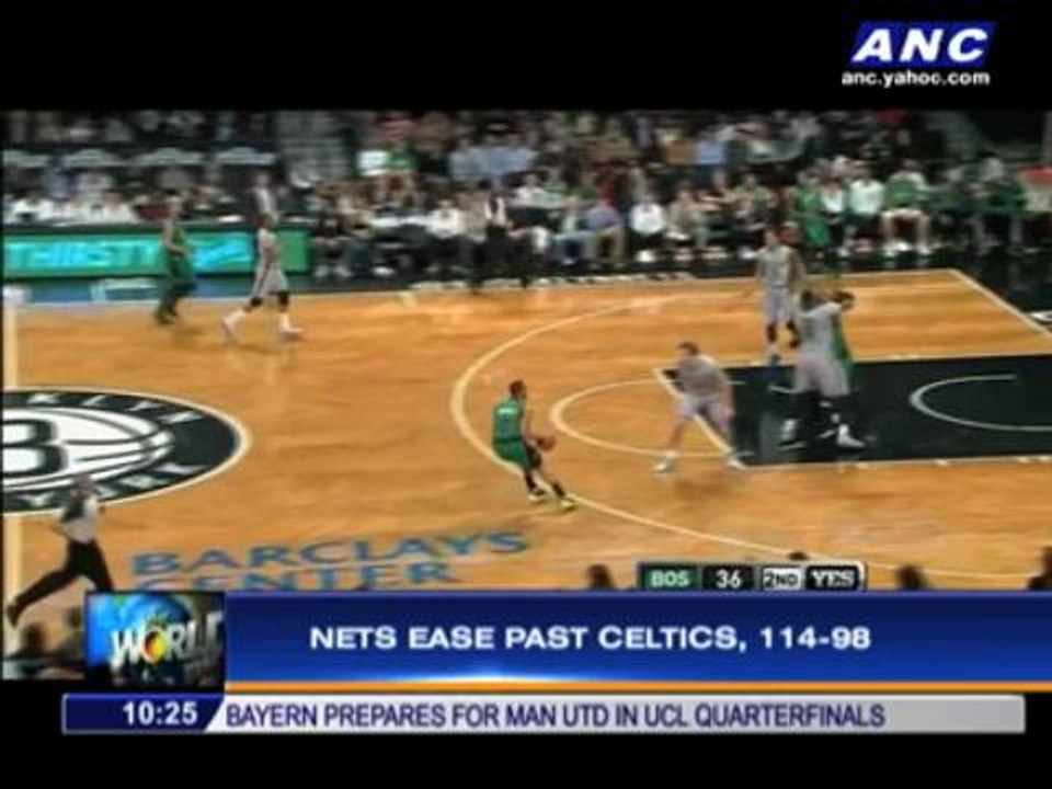 Nets ease past Celtics