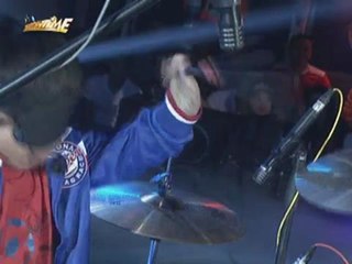 WATCH: Jug's blindfolded 'MineMe' wows with drum solo
