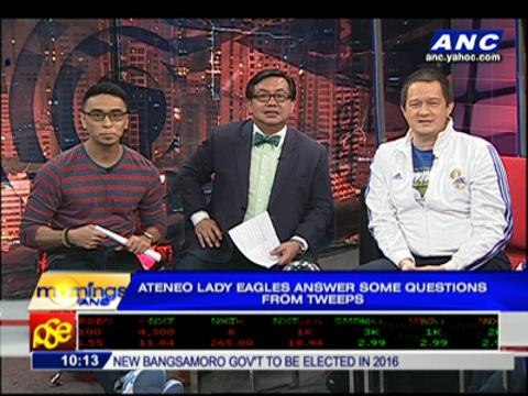 Lady Eagles answer fans' Twitter questions