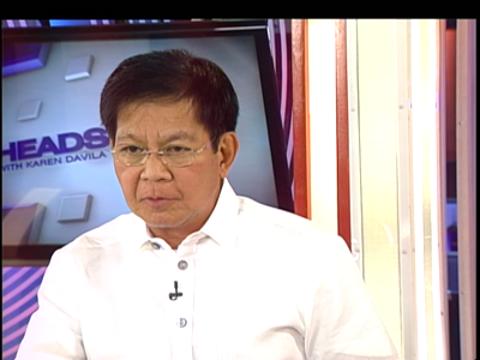 Lacson says rehab work for ‘Yolanda’ areas on track