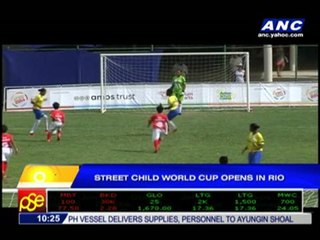 Street Child World Cup opens in Rio