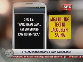 Three kids killed in Baguio City massacre