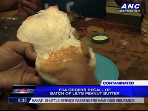 Tainted batch of Lily's Peanut Butter recalled