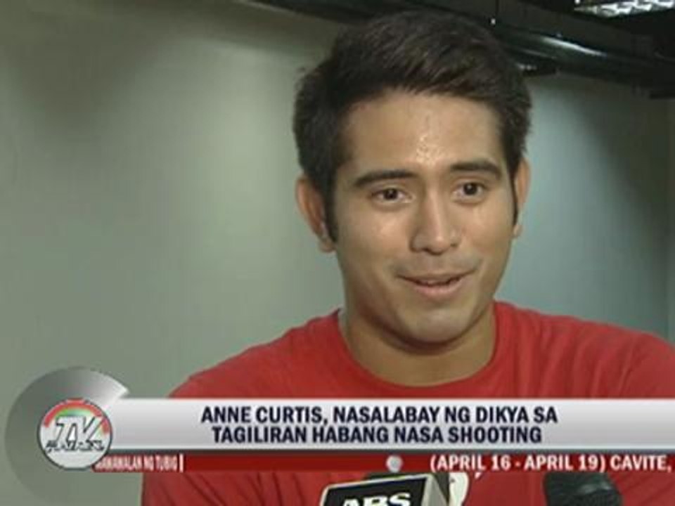 Anne Curtis stung by box jellyfish in 'Dyesebel' taping video Dailymotion