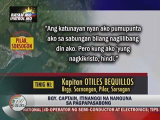 Barangay chief caught organizing cockfight in Sorsogon