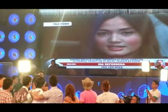 WATCH: 'Showtime' hosts, audience cheer DOJ news