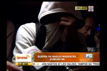 Suspect in Baguio massacre cries frame-up