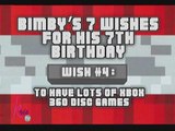 What is Bimby's birthday wish.