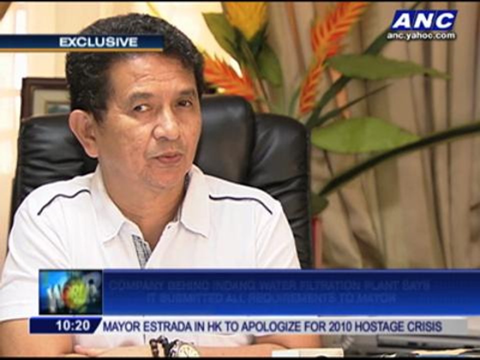 Why Cavite officials stopped Indang water filtration plant
