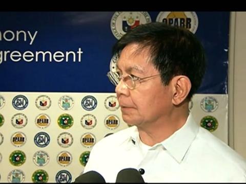 Lacson: Incumbent senators among those linked to Napoles