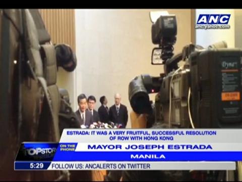 Hong Kong lifts sanctions vs Philippines