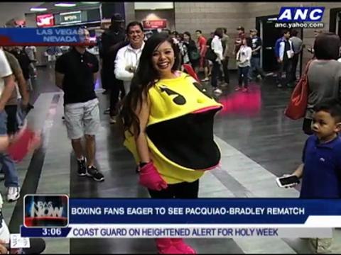 Boxing fans eager to see Pacquiao-Bradley rematch