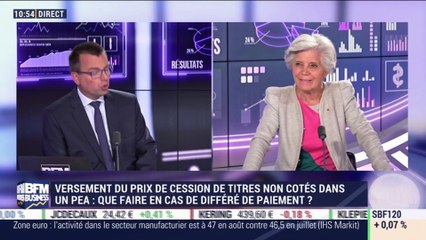 Versement du prix de cession de titres non cotés dans un PEA: que faire en cas de différé de paiement ? - 02/09