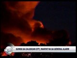 Fire razes homes in Caloocan City