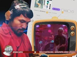 What's on Pacquiao's music playlist?