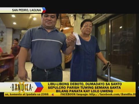 Why devotees flock to 'miraculous' Lolo Uweng