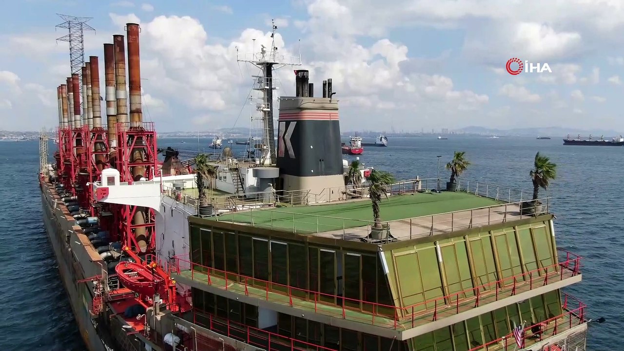 Yüzen enerji santrali İstanbul’da