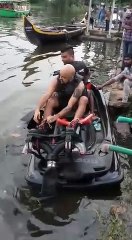 First time in Kerala India water Flyboard