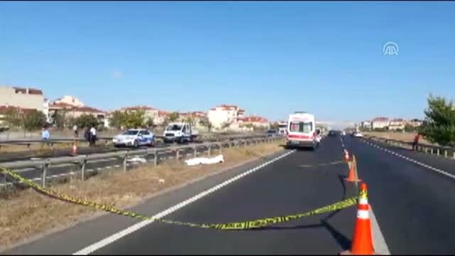 Otomobilin çarptığı yaya öldü