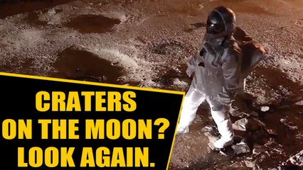 You will 'crack up' when you see how this man tried to draw the BBMP's attention|oneIndia news