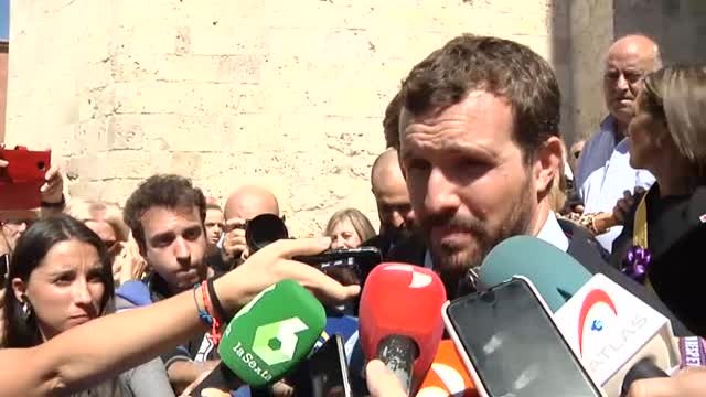 Pablo Casado pone a Palencia como buen ejemplo para las negociaciones de gobierno