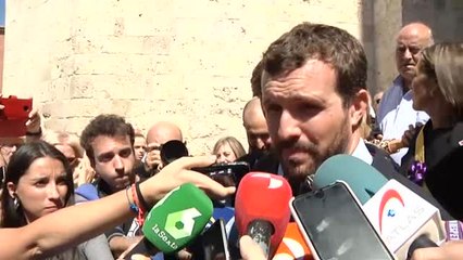 Pablo Casado pone a Palencia como "buen ejemplo" para las negociaciones de gobierno