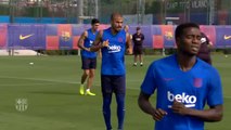 El Barcelona vuelve a los entrenamientos con muchas caras nuevas