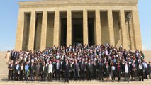 2019-2020 Adli Yılı açılışı - Ankara Barosu üyeleri Anıtkabir'i ziyaret etti - ANKARA