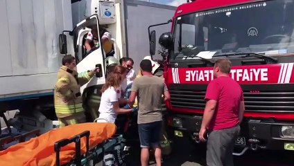 Kuzey Marmara Otoyolu'nda kaza: 1 yaralı - İSTANBUL