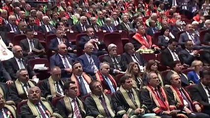 Cumhurbaşkanı Erdoğan Adli Yıl Açılış Töreninde konuştu