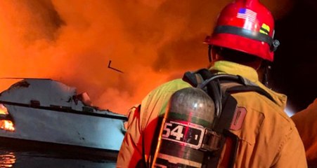 ABD'de gemi yangını; 34 kişi yaşamını yitirdi