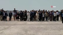 Emine Erdoğan ve Bakan Kurum, Salda Gölü'nde incelemelerde bulundu