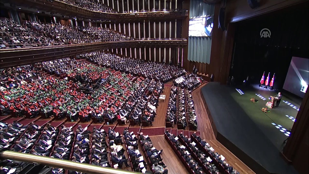 Cumhurbaşkanı Erdoğan: '(Yargı Reformu) Yargı süreçlerini sadeleştirerek, uyuşmazlıklar için alternatif çözüm yolları geliştirerek, önleyici hukuk uygulamalarını sistemimize kazandırarak, bu reformu kısa sürede hayata geçirmekte kararlıyız' - ANKARA