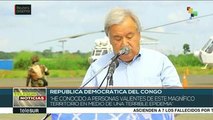 Visita Antonio Guterres la República Democrática del Congo