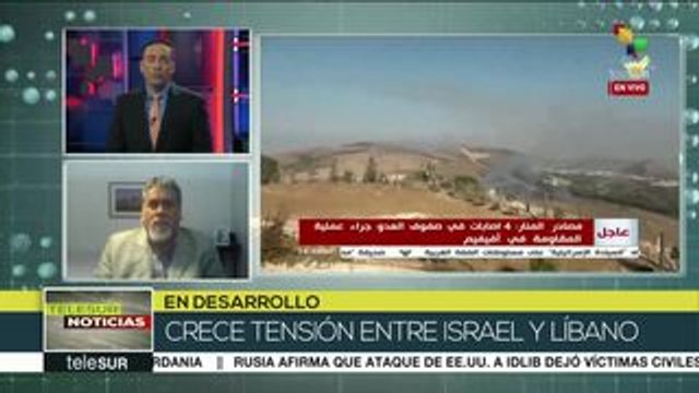 Jofre: Hezbollah se ha defendido de los continuos ataques de Israel