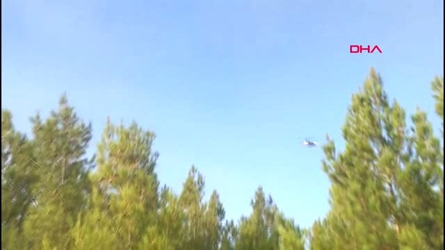 Antalya kaş'ta orman yangını-2