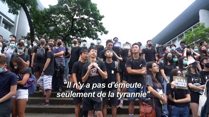 Hong Kong: les étudiants défient Pékin en boycottant les cours