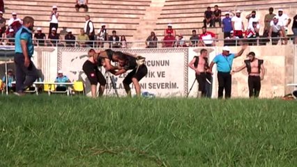 Dünyanın en başarılı güreşçileri hatay'da yarıştı