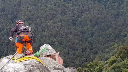 Metzeral : Les rochers menaçant le GR5 ont été purgés